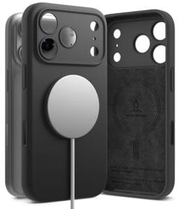 Θήκη iPhone 18 Pro Max Ringke Silicone Magnetic MagSafe Black