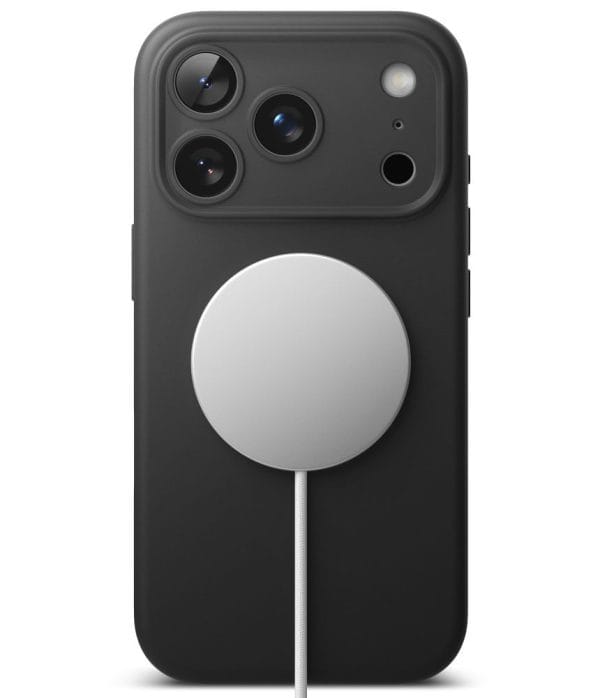 Θήκη iPhone 18 Pro Max Ringke Silicone Magnetic MagSafe Black - Image 4