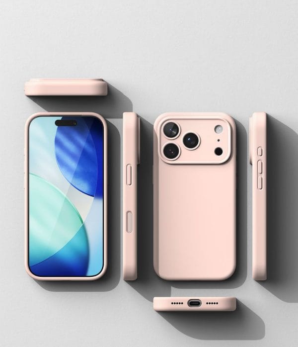 Θήκη iPhone 18 Pro Ringke Silicone Magnetic MagSafe Pink Sand - Image 6