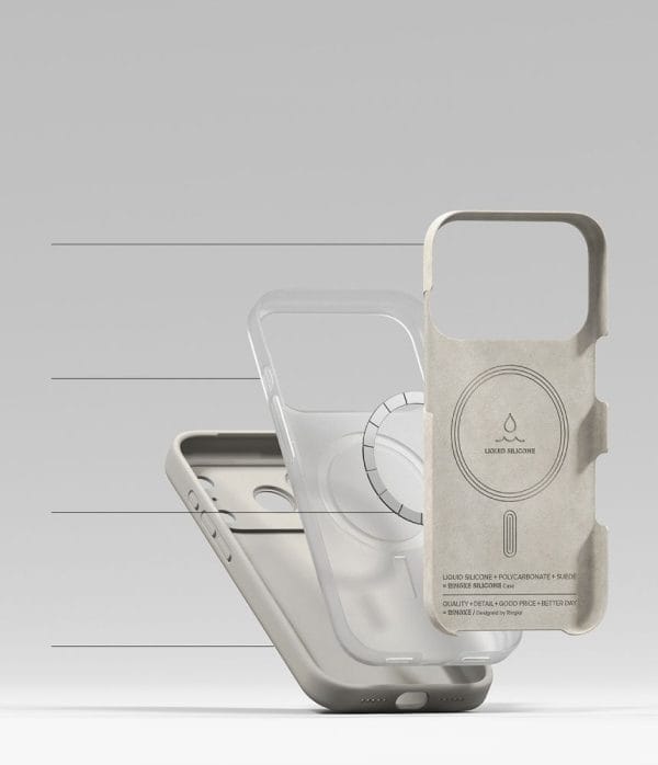 Θήκη iPhone 18 Pro Ringke Silicone Magnetic MagSafe Stone - Image 7