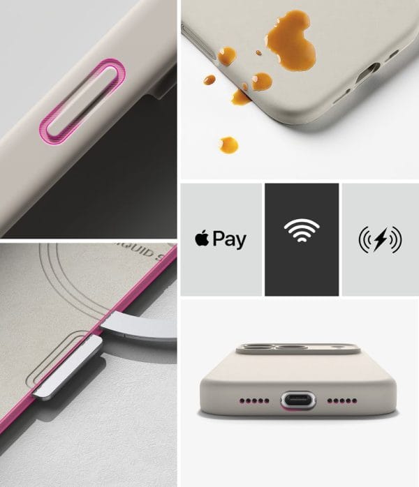 Θήκη iPhone 18 Pro Ringke Silicone Magnetic MagSafe Stone - Image 8