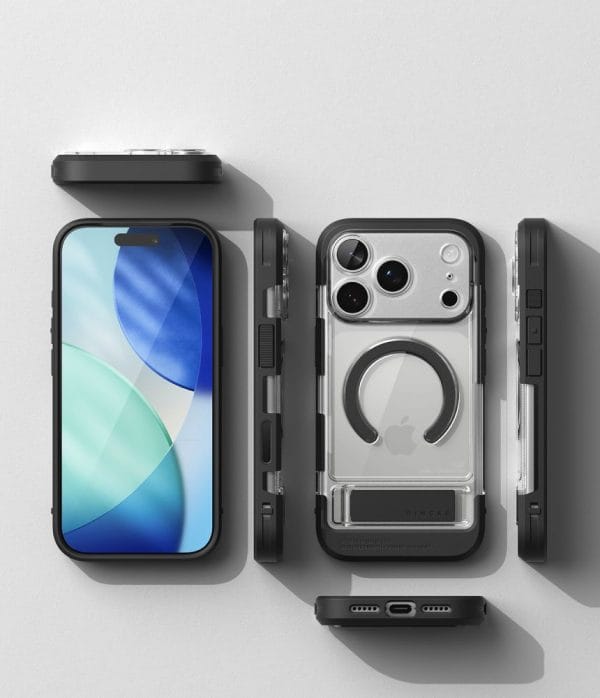 Θήκη iPhone 18 Pro Max / 17 Pro Max Ringke UX Magnetic MagSafe Clear με Stand & Camera Control - Image 6