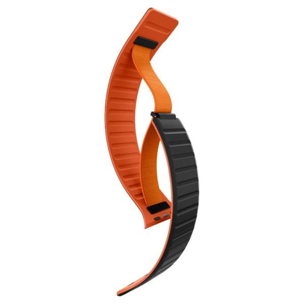 Λουράκι Apple Watch 44 / 45 / 46 / 49mm Spigen Athlex Air M Active Black/Orange (AMP11534) - Image 5