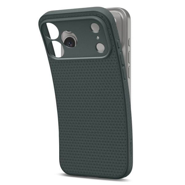 Θήκη iPhone 18 Pro / 17 Pro Spigen Liquid Air Abyss Green (ACS12151) - Image 4