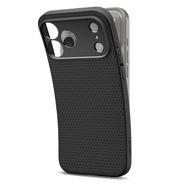 Θήκη iPhone 18 Pro / 17 Pro Spigen Liquid Air Matte Black (ACS12149) - Image 4