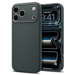 Θήκη iPhone 18 Pro Max 17 Pro Max Spigen Liquid Air Abyss Green