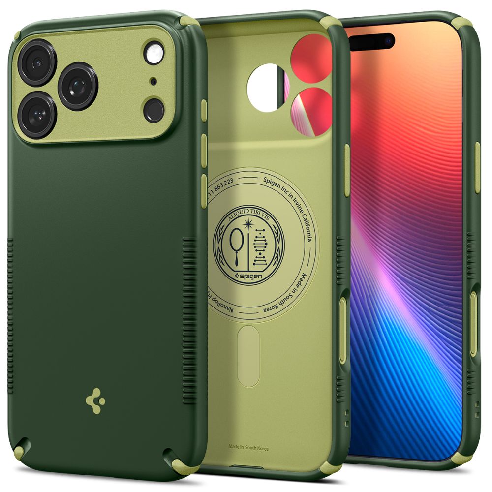 Θήκη iPhone 18 Pro / 17 Pro Spigen Nano Pop Hybrid MagFit MagSafe Avo Green (ACS12176) - Image 2