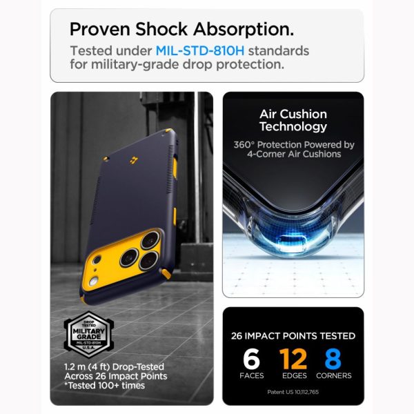 Θήκη iPhone 18 Pro / 17 Pro Spigen Nano Pop Hybrid MagFit MagSafe Blueberry Navy (ACS12175) - Image 12
