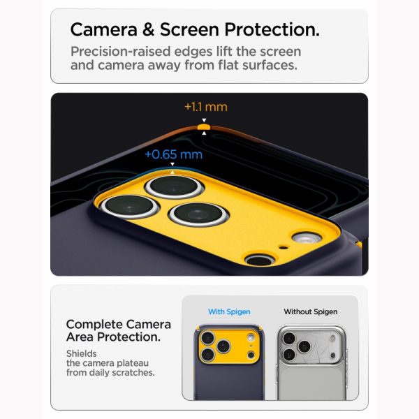 Θήκη iPhone 18 Pro / 17 Pro Spigen Nano Pop Hybrid MagFit MagSafe Blueberry Navy (ACS12175) - Image 13