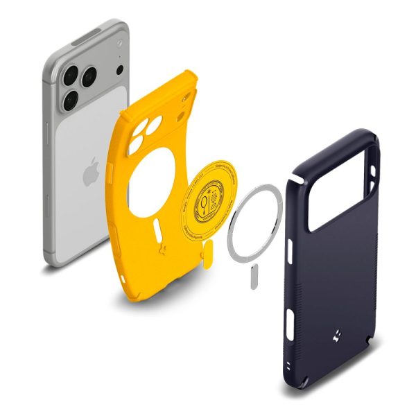 Θήκη iPhone 18 Pro / 17 Pro Spigen Nano Pop Hybrid MagFit MagSafe Blueberry Navy (ACS12175) - Image 6