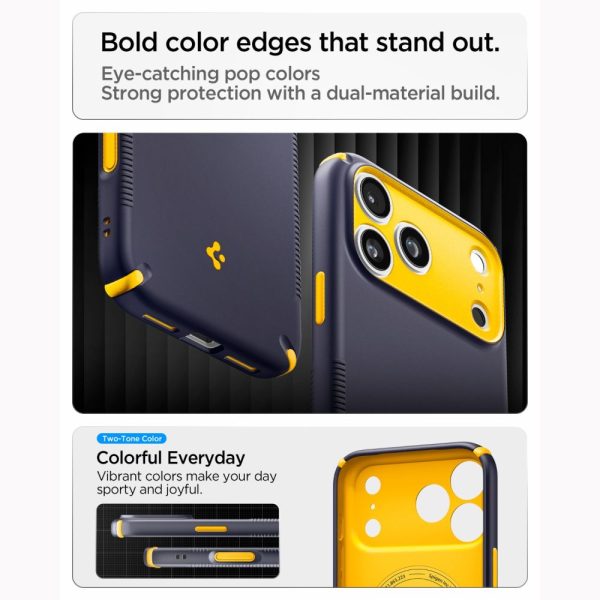 Θήκη iPhone 18 Pro / 17 Pro Spigen Nano Pop Hybrid MagFit MagSafe Blueberry Navy (ACS12175) - Image 8