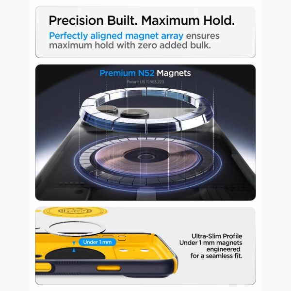 Θήκη iPhone 18 Pro / 17 Pro Spigen Nano Pop Hybrid MagFit MagSafe Blueberry Navy (ACS12175) - Image 10
