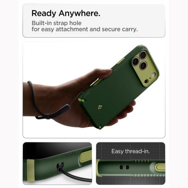 Θήκη iPhone 18 Pro Max / 17 Pro Max Spigen Nano Pop Hybrid MagFit MagSafe Avo Green (ACS12139) - Image 14