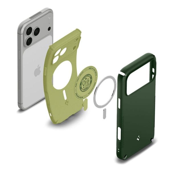 Θήκη iPhone 18 Pro Max / 17 Pro Max Spigen Nano Pop Hybrid MagFit MagSafe Avo Green (ACS12139) - Image 6