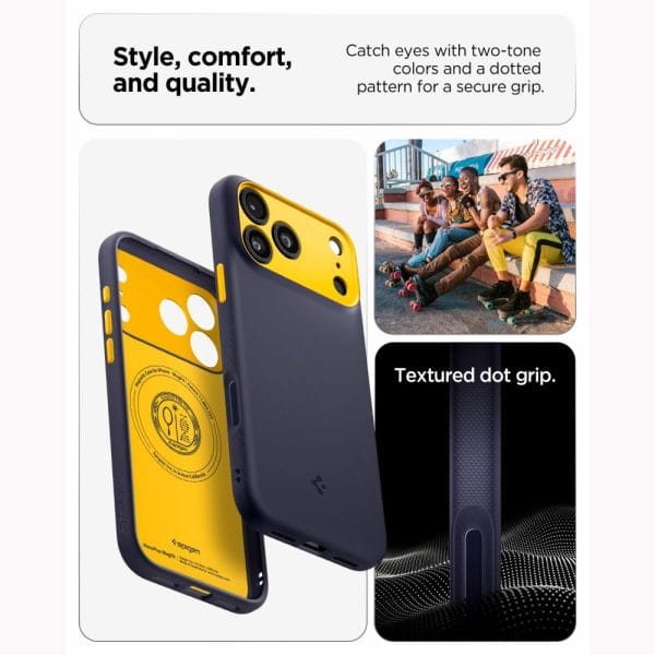 Θήκη iPhone 18 Pro / 17 Pro Spigen Nano Pop MagFit MagSafe Blueberry Navy (ACS12178) - Image 6