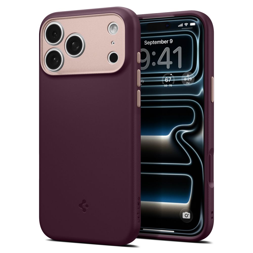 Θήκη iPhone 18 Pro / 17 Pro Spigen Nano Pop MagFit MagSafe Burgundy Bean (ACS12179) - Image 2