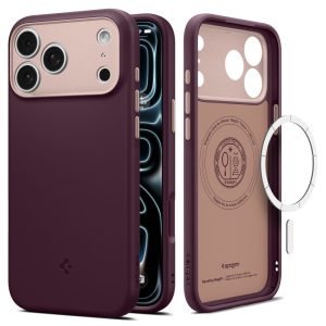 Θήκη iPhone 18 Pro 17 Pro Spigen Nano Pop MagFit MagSafe Burgundy Bean
