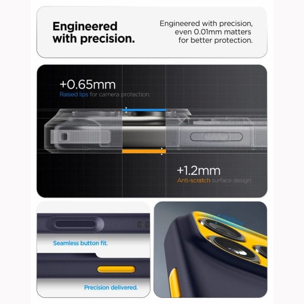 Θήκη iPhone 18 Pro Max / 17 Pro Max Spigen Nano Pop MagFit MagSafe Blueberry Navy (ACS12140) - Image 7