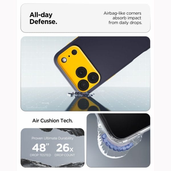 Θήκη iPhone 18 Pro Max / 17 Pro Max Spigen Nano Pop MagFit MagSafe Blueberry Navy (ACS12140) - Image 8