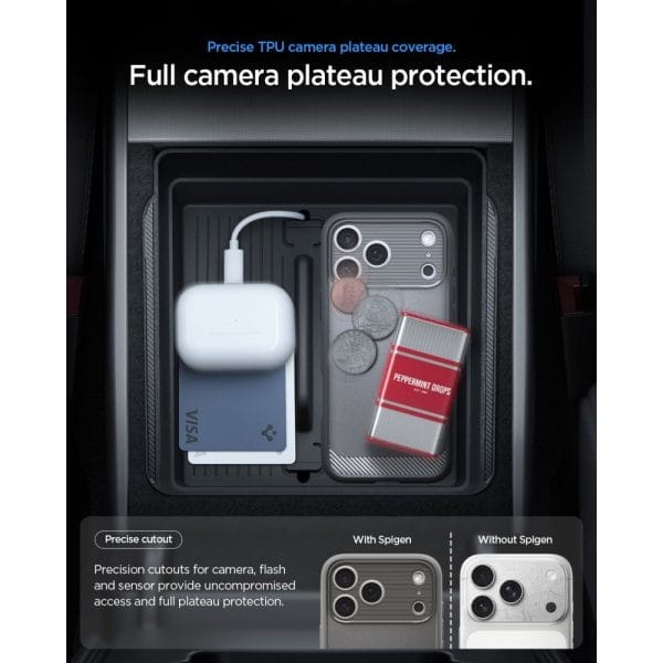 Θήκη iPhone 18 Pro Max / 17 Pro Max Spigen Rugged Armor MagFit MagSafe Gray (ACS12110) - Image 7