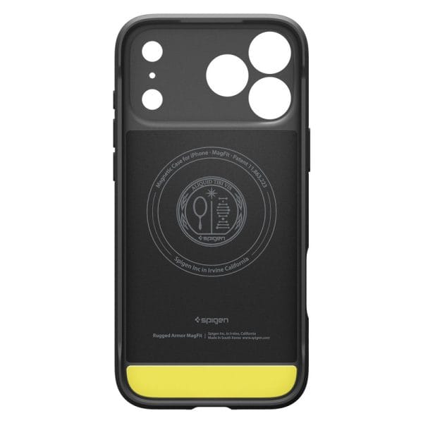 Θήκη iPhone 18 Pro Max / 17 Pro Max Spigen Rugged Armor MagFit MagSafe Matte Black (ACS12109) - Image 4