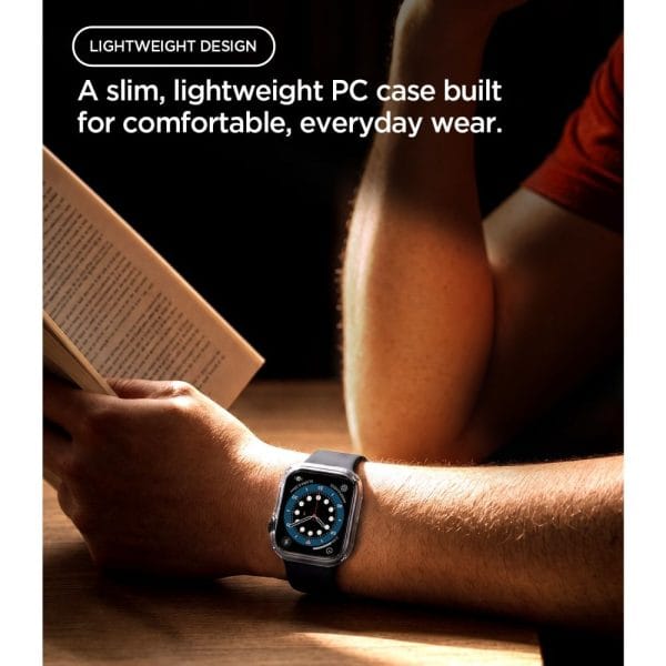 Θήκη Apple Watch Series 12 (42mm) Spigen Thin Fit Crystal Clear (ACS11881) - Image 5