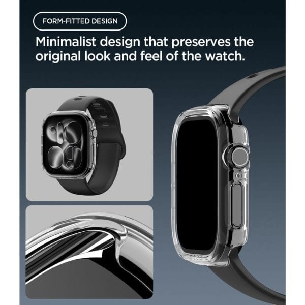 Θήκη Apple Watch Series 12 (42mm) Spigen Thin Fit Crystal Clear (ACS11881) - Image 6