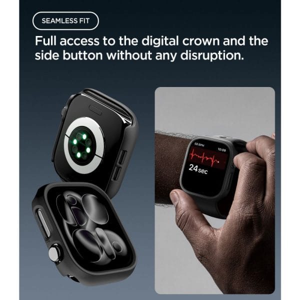 Θήκη Apple Watch Series 12 (46mm) Spigen Thin Fit Black (ACS11890) - Image 9