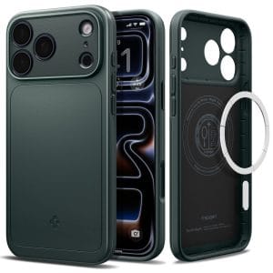 Θήκη iPhone 18 Pro 17 Pro Spigen Thin Fit MagFit MagSafe Abyss Green