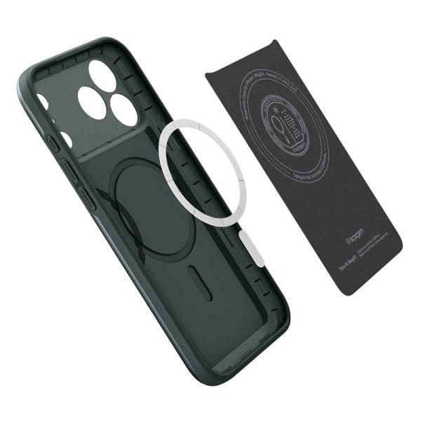 Θήκη iPhone 18 Pro Max / 17 Pro Max Spigen Thin Fit MagFit MagSafe Abyss Green (ACS12106) - Image 5