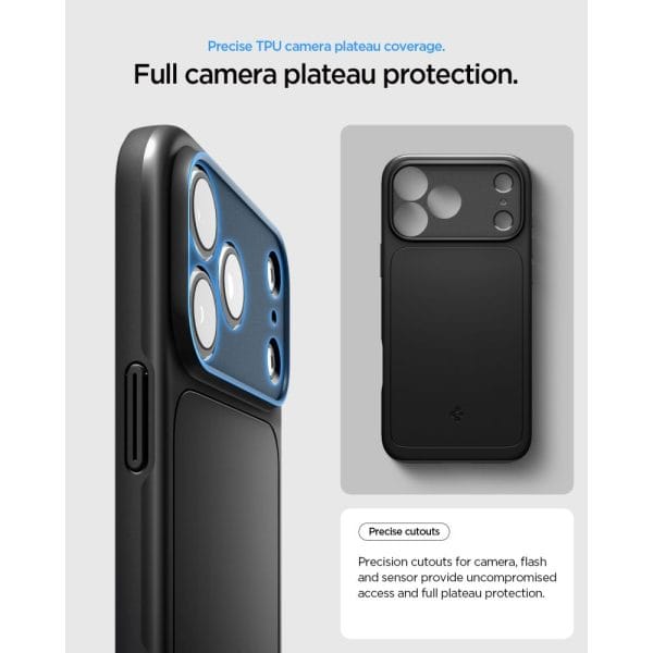 Θήκη iPhone 18 Pro Max / 17 Pro Max Spigen Thin Fit MagFit MagSafe Black (ACS12105) - Image 9