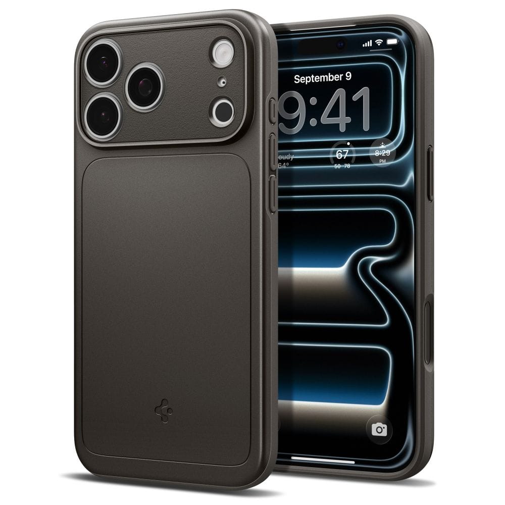 Θήκη iPhone 18 Pro Max / 17 Pro Max Spigen Thin Fit MagFit MagSafe Gunmetal (ACS12107) - Image 2