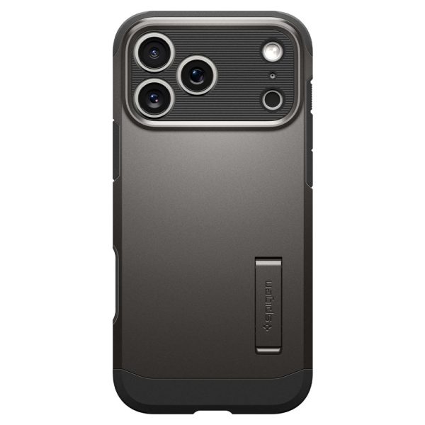 Θήκη iPhone 18 Pro / 17 Pro Spigen Tough Armor T MagFit MagSafe Kickstand Gunmetal (ACS12174) - Image 4