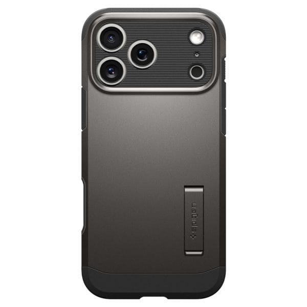 Θήκη iPhone 18 Pro Max / 17 Pro Max Spigen Tough Armor T MagFit MagSafe Gunmetal (ACS12137) - Image 4