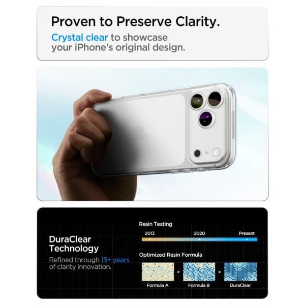 Θήκη iPhone 18 Pro Max / 17 Pro Max Spigen Ultra Hybrid Crystal Clear (ACS12116) - Image 6