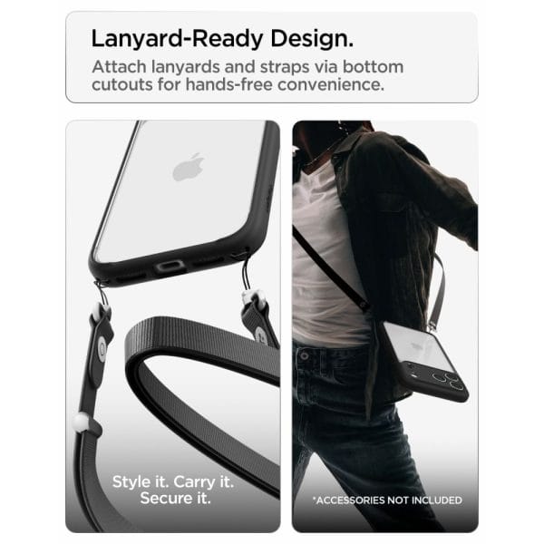 Θήκη iPhone 18 Pro Max / 17 Pro Max Spigen Ultra Hybrid Matte Black (ACS12117) - Image 12