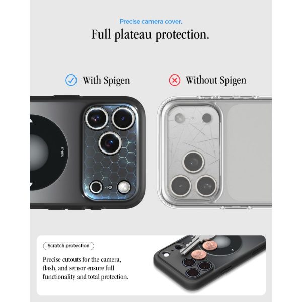 Θήκη iPhone 18 Pro / 17 Pro Spigen Ultra Hybrid Classic MagFit MagSafe Classic Black (ACS12168) - Image 7