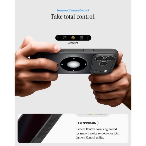 Θήκη iPhone 18 Pro / 17 Pro Spigen Ultra Hybrid Classic MagFit MagSafe Classic Black (ACS12168) - Image 9