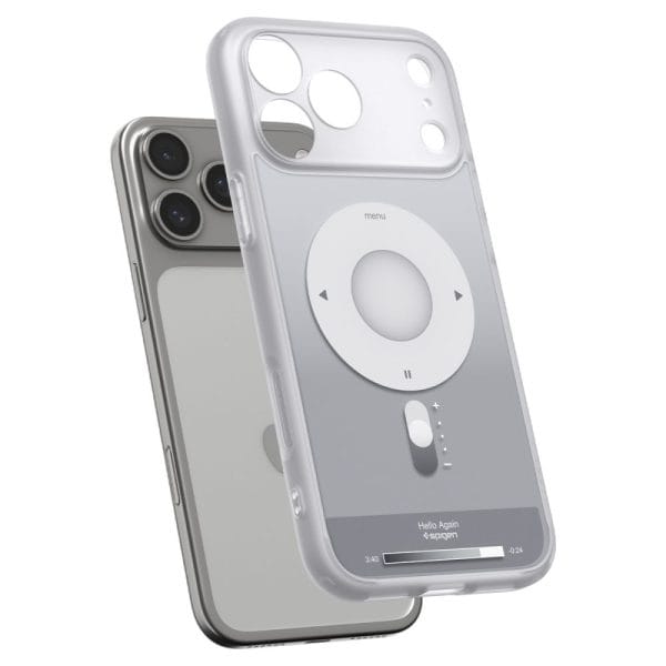 Θήκη iPhone 18 Pro / 17 Pro Spigen Ultra Hybrid Classic MagFit MagSafe Classic Silver (ACS12167) - Image 4