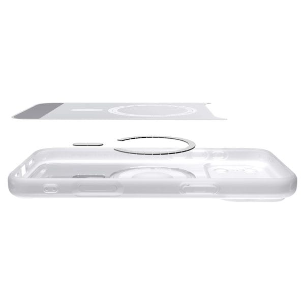 Θήκη iPhone 18 Pro / 17 Pro Spigen Ultra Hybrid Classic MagFit MagSafe Classic Silver (ACS12167) - Image 5