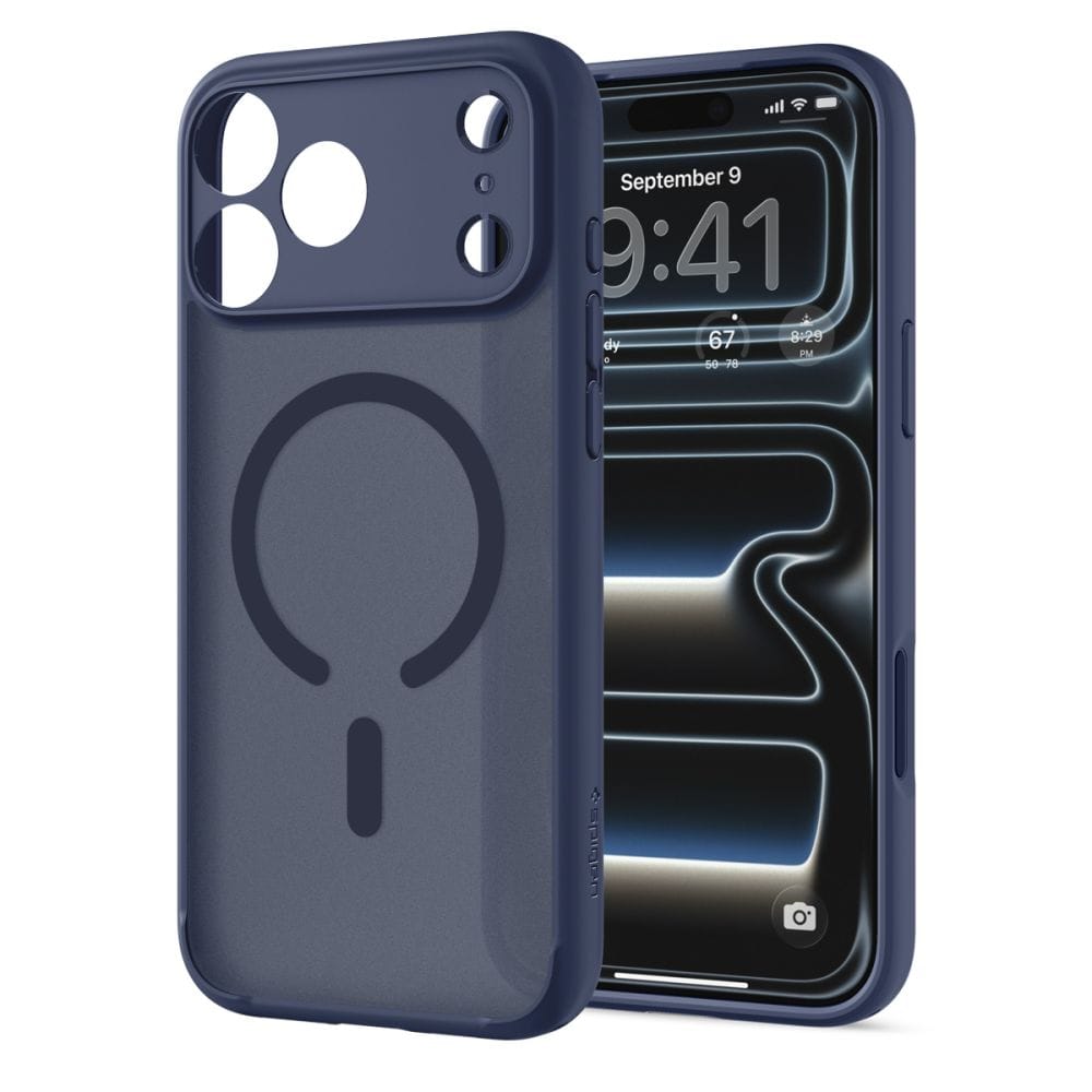 Θήκη iPhone 18 Pro / 17 Pro Spigen Ultra Hybrid MagFit MagSafe Frost Deep Blue (ACS11931) - Image 3