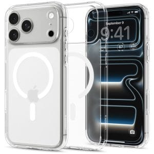 Θήκη iPhone 18 Pro 17 Pro Spigen Ultra Hybrid MagFit MagSafe Frost White
