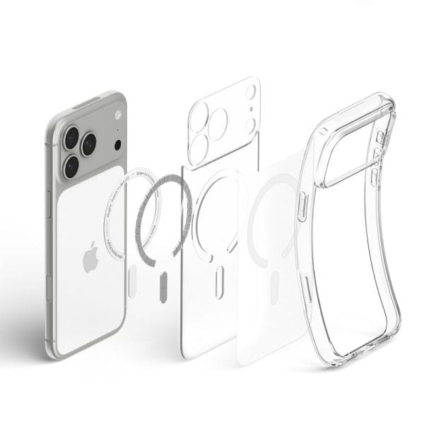 Θήκη iPhone 18 Pro / 17 Pro Spigen Ultra Hybrid MagFit MagSafe Frost White (ACS12161) - Image 6