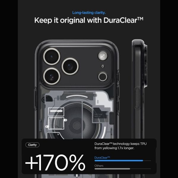 Θήκη iPhone 18 Pro / 17 Pro Spigen Ultra Hybrid Zero One MagFit MagSafe Black (ACS12165) - Image 6