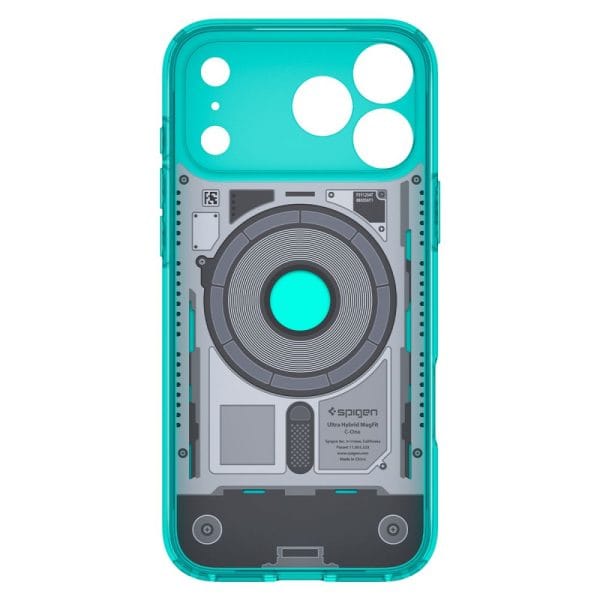 Θήκη iPhone 18 Pro Max / 17 Pro Max Spigen Ultra Hybrid C-One MagFit MagSafe Bondi Blue (ACS11983) - Image 4