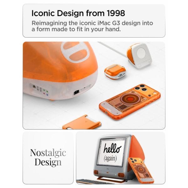 Θήκη iPhone 18 Pro Max / 17 Pro Max Spigen Ultra Hybrid C-One MagFit MagSafe Tangerine (ACS11984) - Image 8