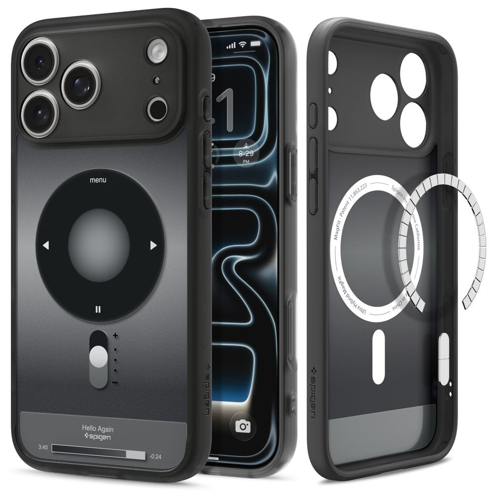 Θήκη iPhone 18 Pro Max / 17 Pro Max Spigen Ultra Hybrid Classic MagFit MagSafe Classic Black (ACS12131) - Image 2