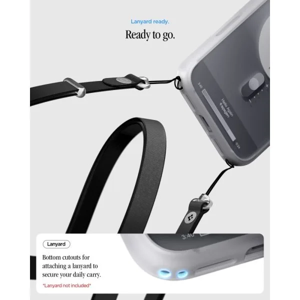 Θήκη iPhone 18 Pro Max / 17 Pro Max Spigen Ultra Hybrid Classic MagFit MagSafe Classic Silver (ACS12130) - Image 11