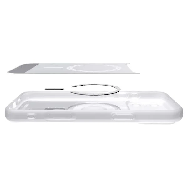 Θήκη iPhone 18 Pro Max / 17 Pro Max Spigen Ultra Hybrid Classic MagFit MagSafe Classic Silver (ACS12130) - Image 5