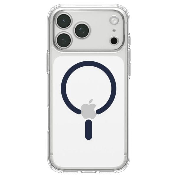Θήκη iPhone 18 Pro Max / 17 Pro Max Spigen Ultra Hybrid MagFit MagSafe Clear / Deep Blue (ACS12121) - Image 4